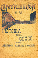 Contribución a la historia del Cuzco
