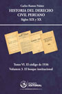 Historia del Derecho Civil Peruano Siglos XIX y XX. Tomo VI. El Código Civil de 1936 Vol. 3. El Bosque Institucional 