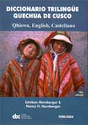Diccionario trilingüe quechua de cusco. Qhiswa, English, Castellano