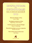 Revista Peruana de Ciencias Sociales Vol.1 N° 3. ISSN-1011-0410 Agosto-Diciembre 1988