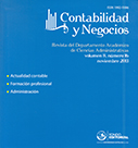 Contabilidad y Negocios. Revista del Departamento Académico de Ciencias Administrativas Vol. 8, N° 16 /Noviembre 2013