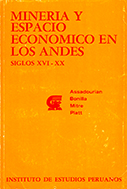 Minería y espacio económico en los andes. Siglos XVI – XX
