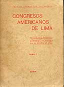 Congresos Americanos de Lima – Tomos I y II  