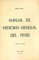 Manual de Historia General del Perú
