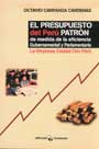 El presupuesto del Perú patrón de medida de la eficiencia gubernamental y parlamentaria