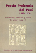 Poesía Proletaria del Perú. (1930 – 1976)