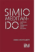 Simio meditando (ante una lata oxidada de aceite de oliva)