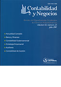 Contabilidad y Negocios. Vol. 12, Núm. 23