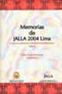 Memorias de JALLA 2004 Lima: Jornadas Andinas de Literatura Latinoamericana. Tomo I, II, III