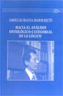 Hacia el análisis ontológico–categorial de lo lógico