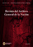 Revista del Archivo General de la Nación Vol. 34 N° 1