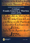 Catálogo del Fondo de Guerra y Marina (1643-1870)