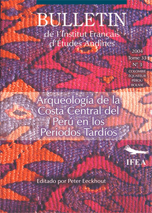 Arqueología de la Costa Central del Perú en los Períodos Tardíos