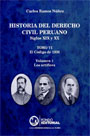 Historia del Derecho Civil Peruano Siglos XIX Y XX Tomo VI El Codigo de 1938 Vol. 1 Los artífices