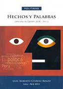 Hechos y palabras. Artículos de opinión (2006 – 2011)