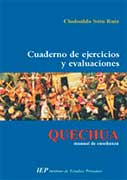 Cuaderno de ejercicios y evaluaciones. Quechua manual de enseñanza