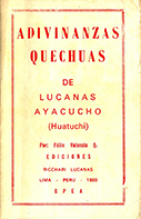Adivinanzas quechuas de Lucanas-Ayacucho (Huatuchi)