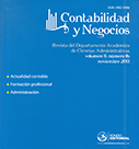 Contabilidad y Negocios. Vol. 8, N° 16 /Noviembre 2013