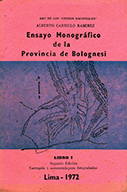 Ensayo monográfico de la Provincia de Bolognesi
