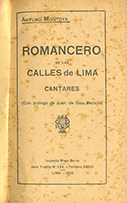 Romancero de las calles de Lima. Serie I, Cantares