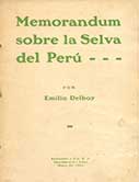 Memorandum sobre la Selva del Perú