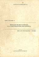 Mensajes de dos patricios a la comunidad peruano japonesa: José Luis Bustamante y Rivero/ Jorge Basadre