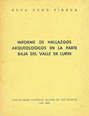 Informe de hallazgos arqueológicos en la parte baja del Valle de Lurín