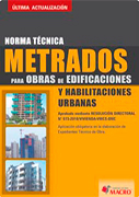 Norma Técnica. Metrados para obras de edificaciones y habilitaciones urbanas