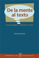 De la mente al texto. Consulta rápida • Manual de la APA