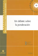 Un debate sobre la ponderación