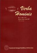 Verba hominis Año I, Nº 1 